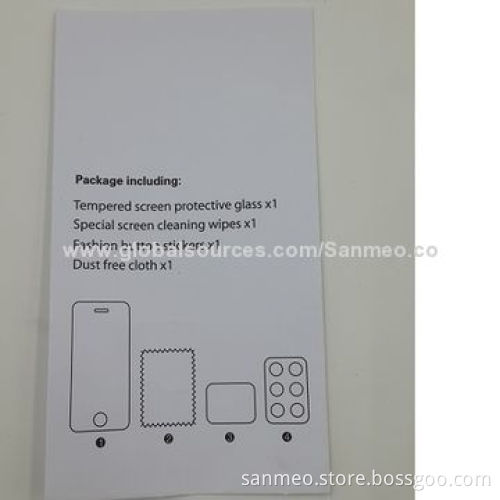Tempered-glass screen protector for iPhone 5/5S, make the touch screen more strong and sensitiveNew